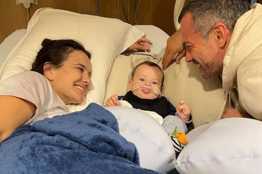 Malvino Salvador comemora reação do filho: 