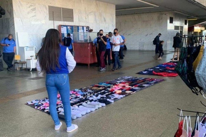 M. trabalha de segunda a sábado na rodoviária do Plano Piloto 