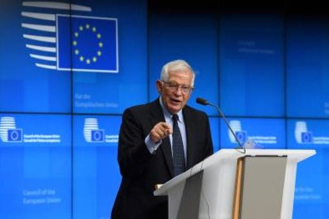 Alto representante da União Europeia, Josep Borrell -  (crédito: JOHN THYS)