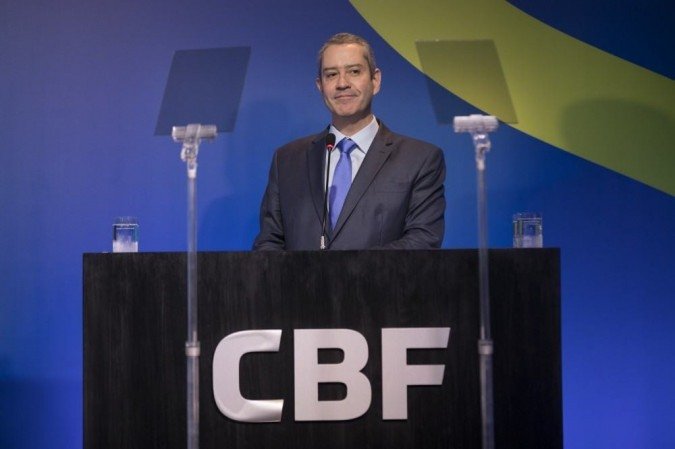 (crédito: Lucas Figueiredo/CBF) (crédito: Lucas Figueiredo/CBF)