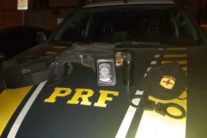 (crédito: PRF/Divulgação) (crédito: PRF/Divulgação)