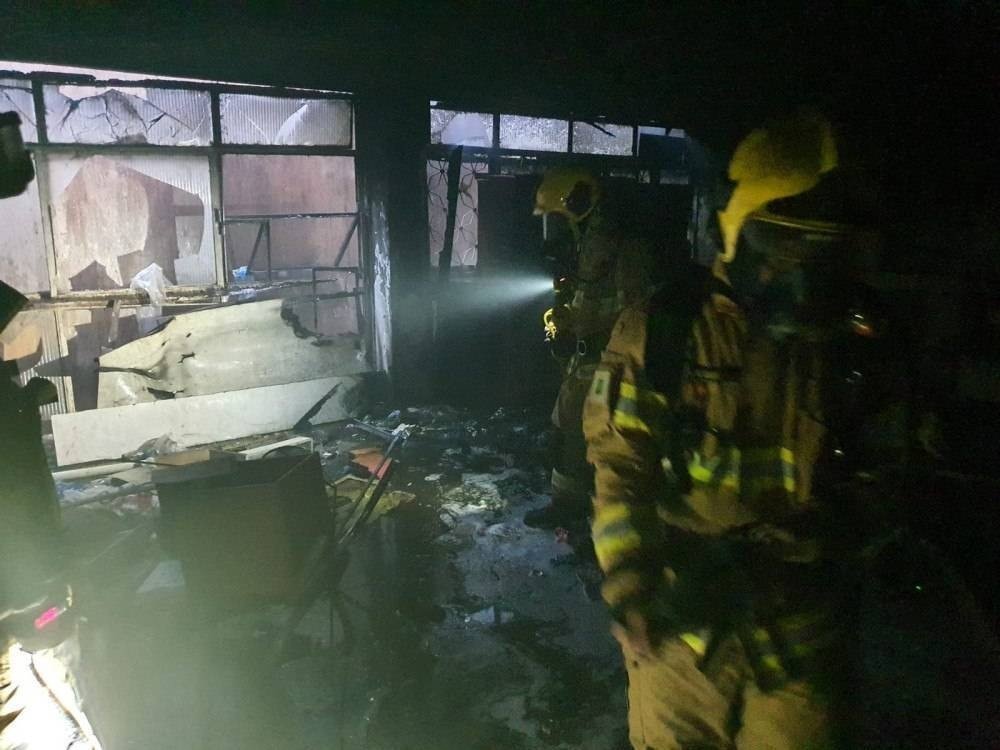 Incêndio em prédio abandonado no Setor Comercial Sul 