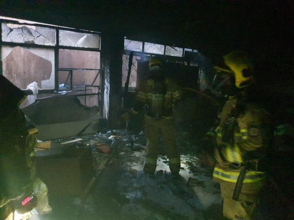 Incêndio em prédio abandonado no Setor Comercial Sul 