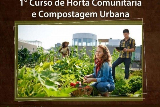 Curso é destinado para para quem pretende empreender ou mesmo trabalhar em serviços de horta - (crédito: Arquivo pessoal) Curso é destinado para para quem pretende empreender ou mesmo trabalhar em serviços de horta - (crédito: Arquivo pessoal)
