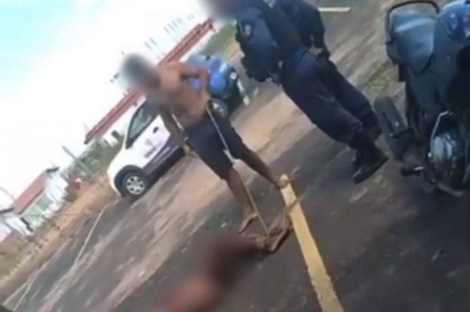 O caso ocorreu na manhã desta última segunda-feira (19/7) no bairro de São Joaquim, Zona Norte da capital piauiense -  (crédito: Reprodução/Antra/Instagram)