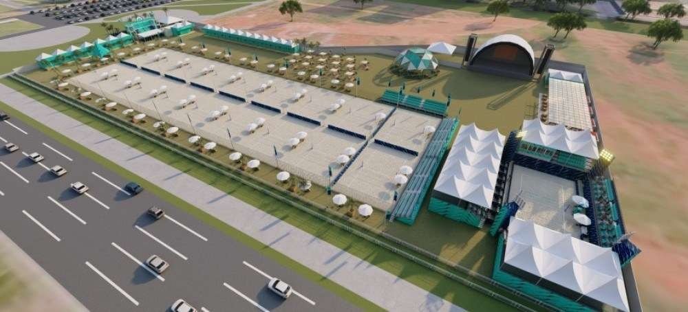 Brasília recebe em outubro torneio internacional de tênis de praia