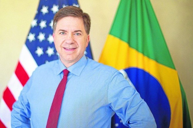 Todd Crawford Chapman, embaixador dos Estados Unidos - (crédito: Embaixada dos Estados Unidos/Divulgação) Todd Crawford Chapman, embaixador dos Estados Unidos - (crédito: Embaixada dos Estados Unidos/Divulgação)