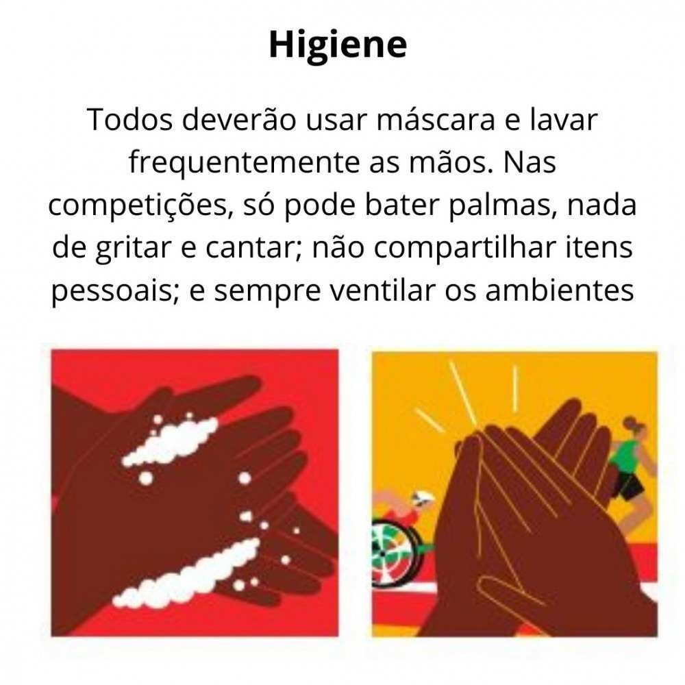Orientações para evitar contaminação pela covid-19 nas Olimpíadas