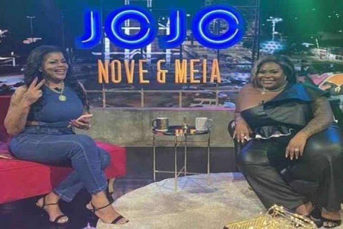 Tati Quebra Barraco é entrevistada no programa de Jojo Todynho -  (crédito: Divulgação/Multishow)