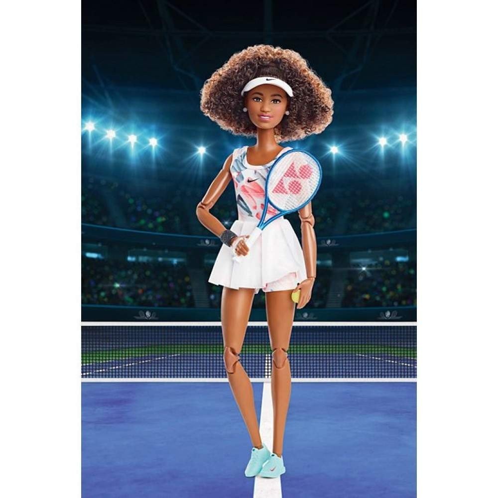 Naomi Osaka ganhou Barbie em cole&ccedil;&atilde;o de homenagens a modelos a serem seguidos. A boneca esgotou em tr&ecirc;s dias