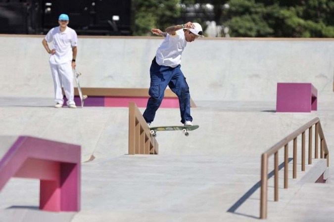 Brasiliense Felipe Gustavo compete na estreia do skate em Jogos