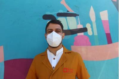 25/07/2021 Crédito: Bárbara Cabral/Esp/CB/D.A Press. Brasil. Brasilia - DF. Encontro de empreendedores promovido em parceria pelo Correio Braziliense, pela Fundação Assis Chateubriand, pelo Instituto Iluminante e pelo Picnik, na Infinu. Asa Norte. Miguel Galvão, idealizador do Picnik.