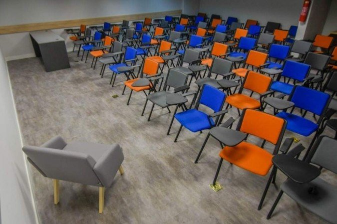 Apesar do novo local, as aulas do Senac estão sendo on-line, por enquanto