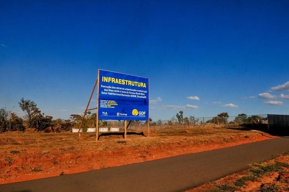 1ª etapa das obras de implantação do Parque Burle Marx