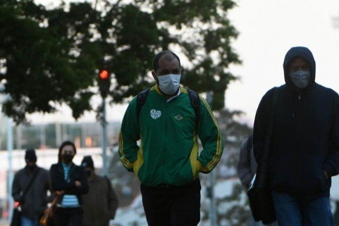 A mínima foi de 7,6ºC, no Gama