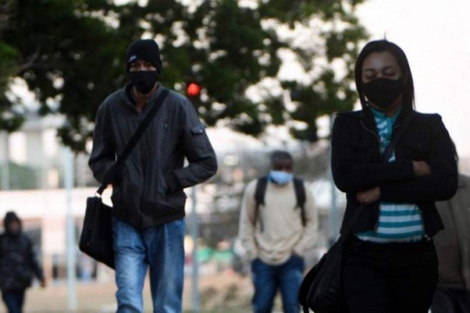 A mínima foi de 7,6ºC, no Gama