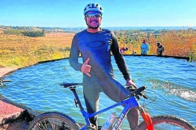 O empresário Fillipe Santarém, 24 anos, tinha o pedal como paixão - (crédito: Reprodução/Redes Sociais) O empresário Fillipe Santarém, 24 anos, tinha o pedal como paixão - (crédito: Reprodução/Redes Sociais)