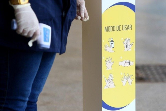 As escolas seguem os protocolos de segurança para tentar evitar casos - (crédito: Ana Rayssa/CB/D.A Press) As escolas seguem os protocolos de segurança para tentar evitar casos - (crédito: Ana Rayssa/CB/D.A Press)