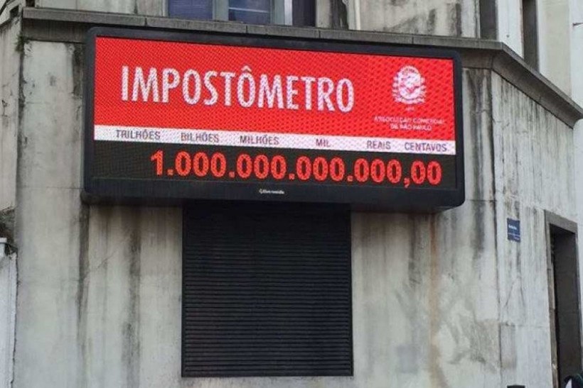 Impostômetro atinge a marca de R$ 1,5 trilhão 