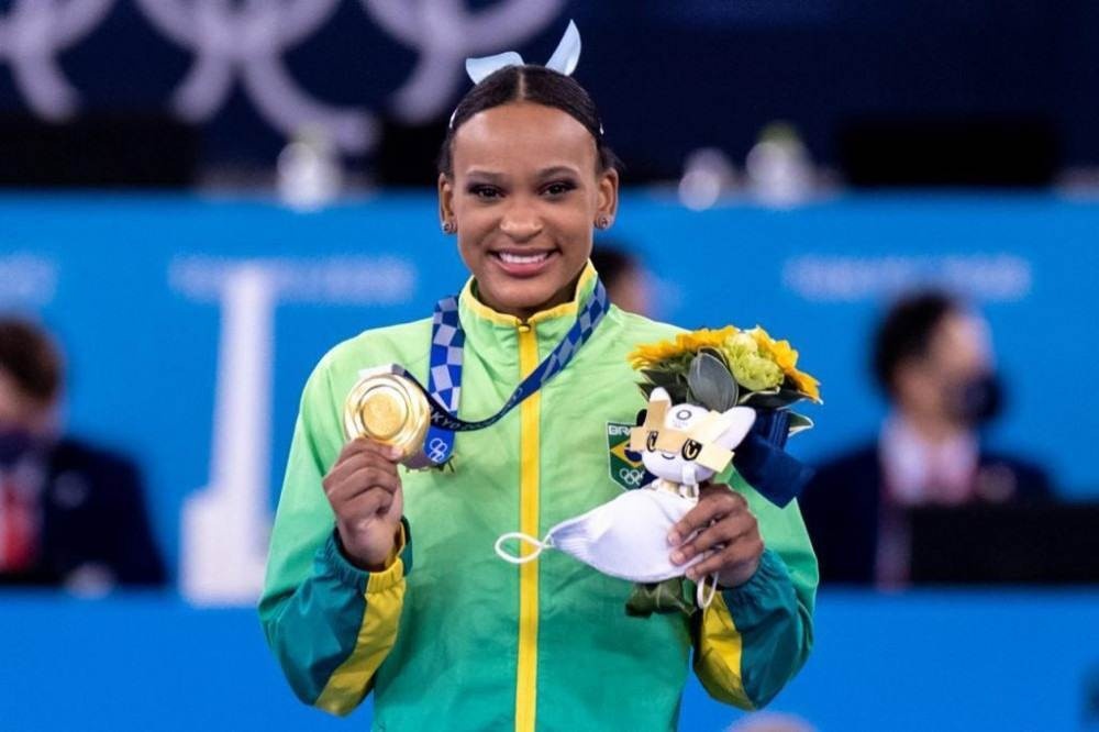 Ouro no salto! Rebeca Andrade faz história com 2 pódios na mesma Olimpíada