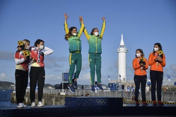Martine e Kahena conquistam ouro em Tóquio