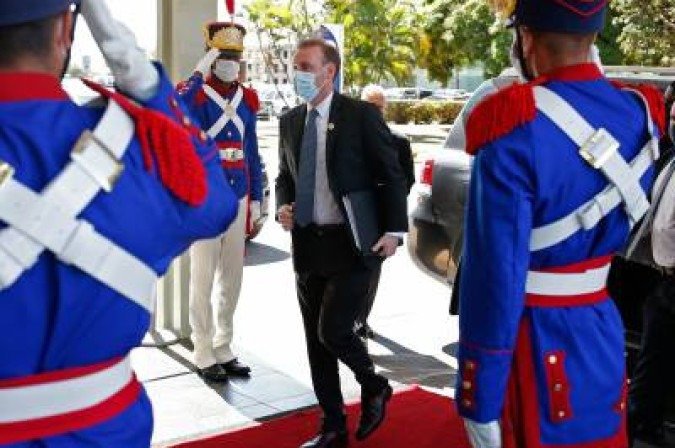 Jake Sullivan esteve em Brasília há um mês para uma série de reuniões com o governo Bolsonaro - (crédito: SERGIO LIMA) Jake Sullivan esteve em Brasília há um mês para uma série de reuniões com o governo Bolsonaro - (crédito: SERGIO LIMA)
