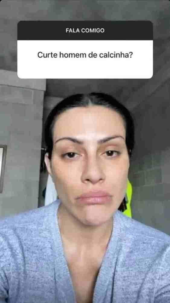 Cleo surpreendeu a responder uma pergunta íntima e inusitada no Instagram