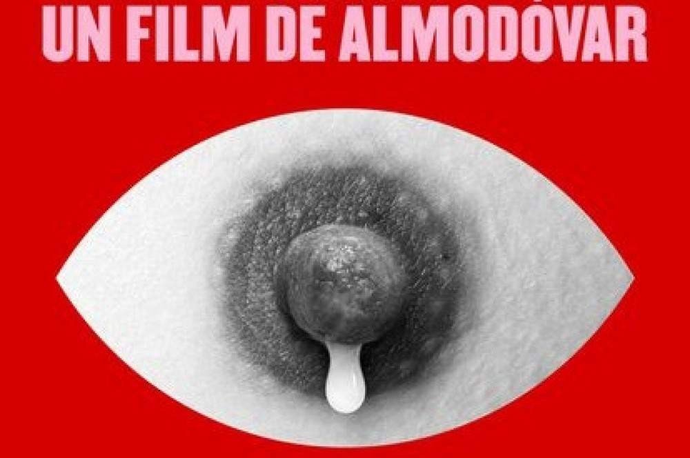 Instagram tira do ar cartaz do novo filme de Almodóvar por conter foto de mamilo