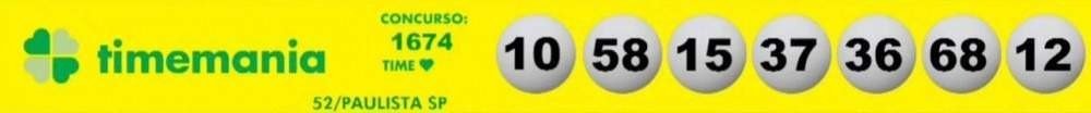 Confira os n&uacute;meros sorteados na Timemania desta ter&ccedil;a-feira (10/8)
