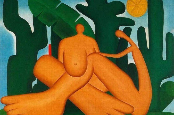 (crédito: Tarsila do Amaral. Antropofagia, 1929) (crédito: Tarsila do Amaral. Antropofagia, 1929)