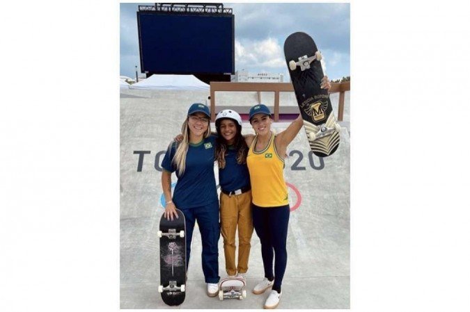 Modalidade estreante nas Olimpíadas, o skate deu aula de diversidade ao dar várias opções de uniforme às atletas 