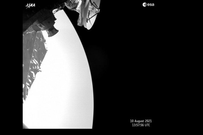 (crédito: ESA/BepiColombo/MTM/Direitos reservados) (crédito: ESA/BepiColombo/MTM/Direitos reservados)