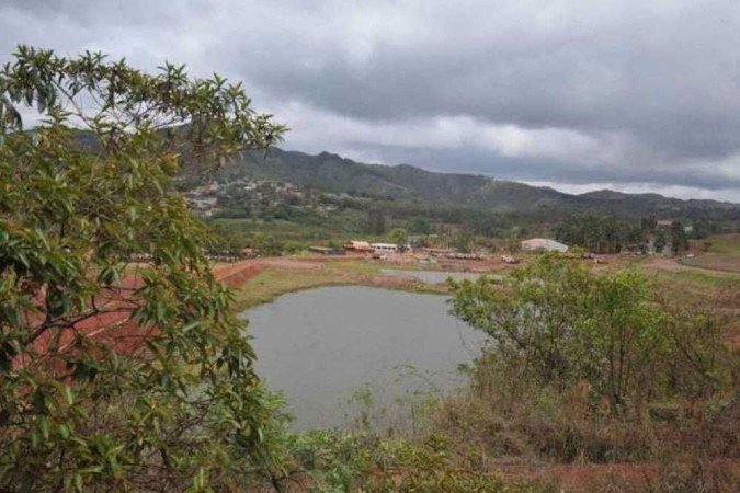 (crédito: Barragem de rejeitos Casa de Pedra da mineradora CSN, em Congonhas) (crédito: Barragem de rejeitos Casa de Pedra da mineradora CSN, em Congonhas)