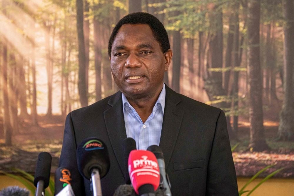 Líder opositor Hichilema ganha eleições presidenciais na Zâmbia