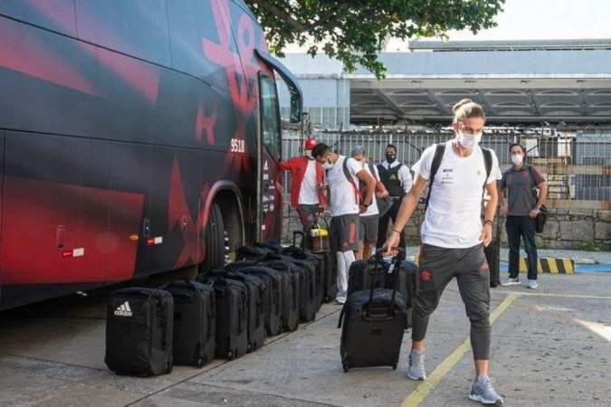 (crédito: Alexandre Vidal/Flamengo) (crédito: Alexandre Vidal/Flamengo)
