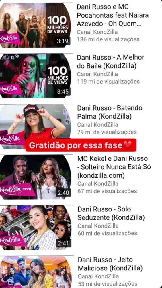Dani Russo anuncia fim da carreira como cantora 