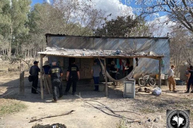 Homem foi resgatado e levado à casa de familiares - (crédito: MPT/Divulgação) Homem foi resgatado e levado à casa de familiares - (crédito: MPT/Divulgação)