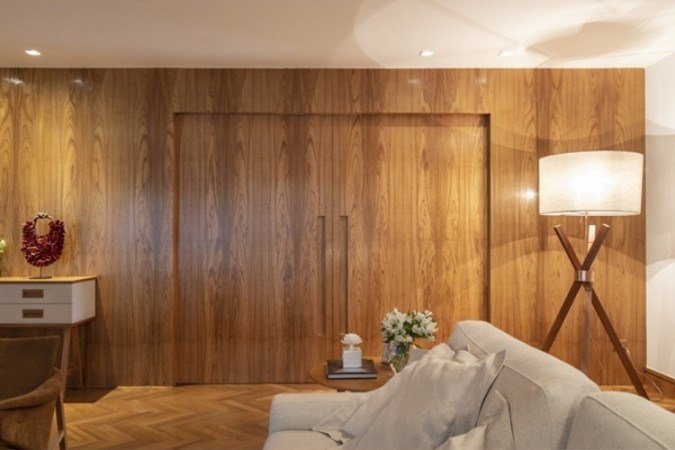 O truque de usar portas secretas é ideal para separar ambientes O truque de usar portas secretas é ideal para separar ambientes