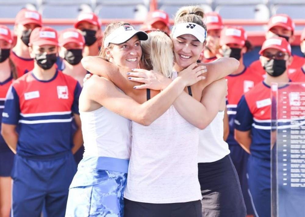 Ao lado de canadense, Luisa Stefani vence o WTA 1000 de Montreal