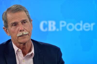 23/08/2021 Crédito: Ed Alves/CB/D.A Press. Cidades. CB Poder recebe o  general Paulo Chagas, ex-candidatado ao GDF. Na bancada: Denise Rothenburg