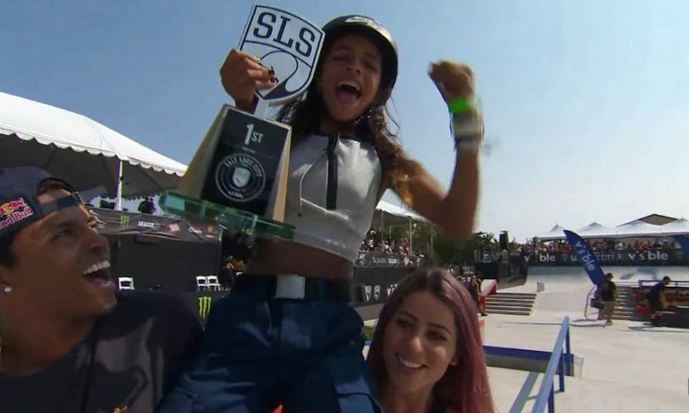 Rayssa Leal é campeã da Liga Mundial de Skate Street