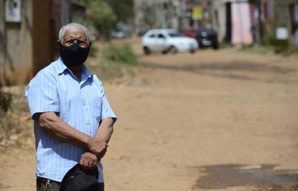 26/08/2021. Brasil. Brasilia - DF. José de Arimatéia, morador Setor Primavera, em Taguatinga. O local tem cerca de 18 mil moradores e foi regularizado recentemente, após 20 anos de reivindicações.