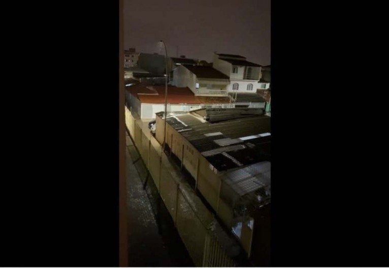 Chuva no Guará 1 durou cerca de 15 minutos no começo da noite
