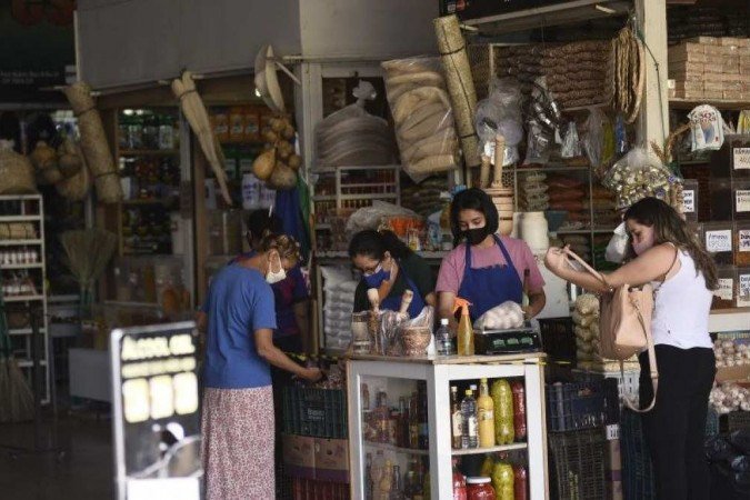 Feira de Sobradinho é uma das opções - (crédito: Minervino Júnior/CB/D.A Press - 1/9/2021) Feira de Sobradinho é uma das opções - (crédito: Minervino Júnior/CB/D.A Press - 1/9/2021)