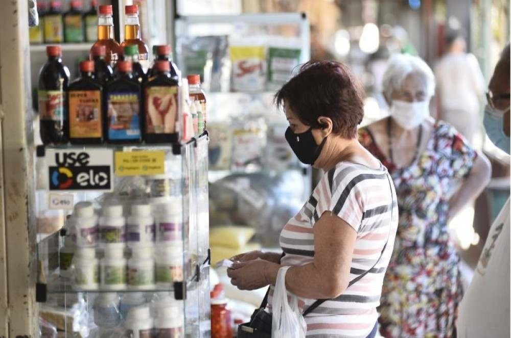 01/09/2021. Brasil. Brasilia - DF. Mudança de Lei nas feiras do DF. Feira modelo de Sobradinho.