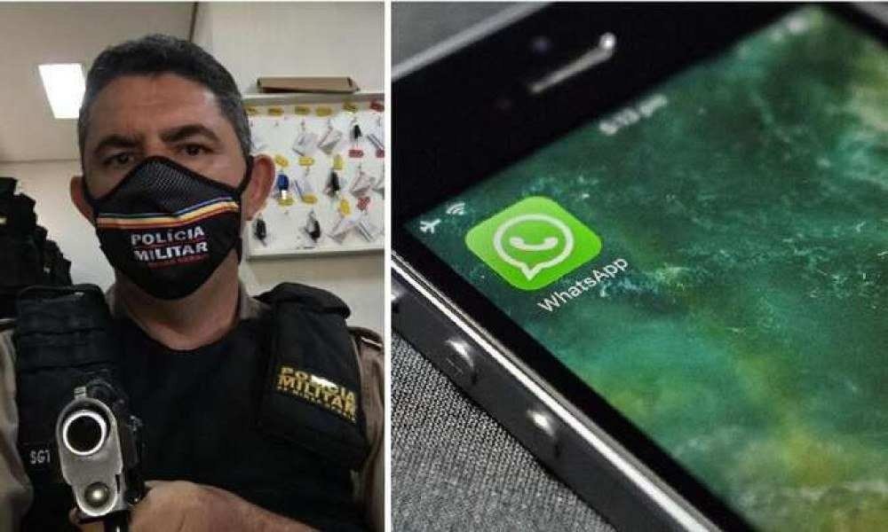 Bandido tenta aplicar golpe de WhatsApp em policial e se dá mal