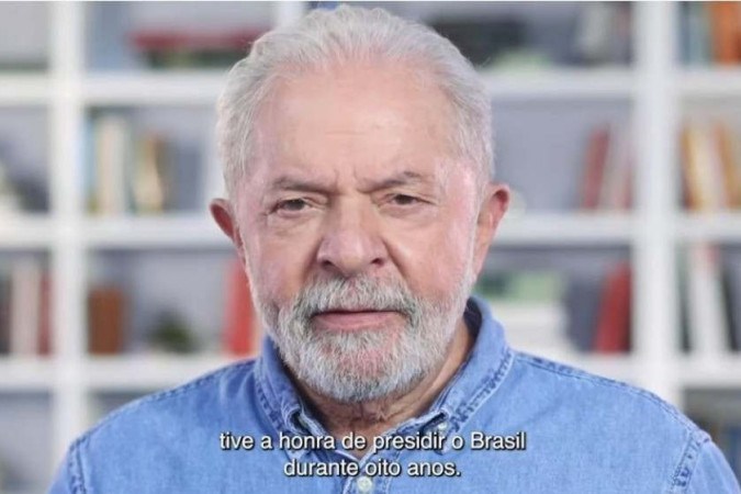 Segundo Lula, o atual presidente estimula o ódio em vez da concórdia - (crédito: Reprodução/YouTube)