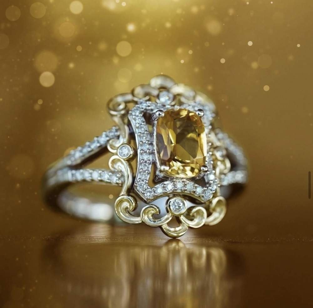 Anel inspirado na princesa Bela 