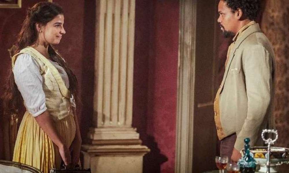 Pilar e Samuel formam um casal público, o que também instigou espectadores e pesquisadores sobre a possibilidade das relações inter-raciais neste período.