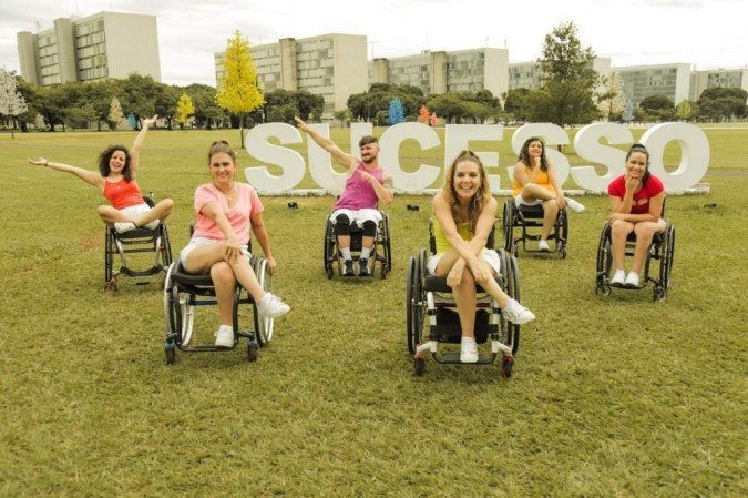  (crédito: Cia Street Cadeirante/Facebook/Divulgação)